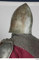  Photos Medieval Knight in mail armor 7 Historical Medieval Soldier head helmet mail hood 0004.jpg